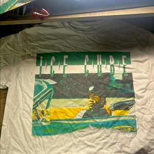 Graphic Tee with Ice Cube Print